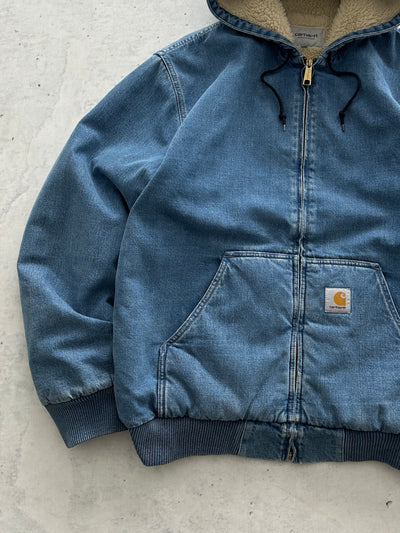 Carhartt WIP Fur Lined Zip Up Active Jacket (XL)