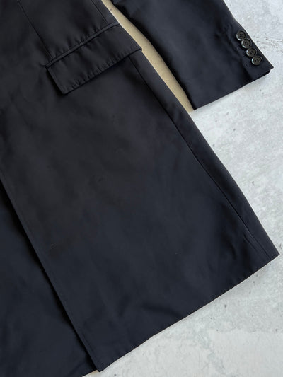 Burberry Nova Check nylon Mac / Trench Coat (L)
