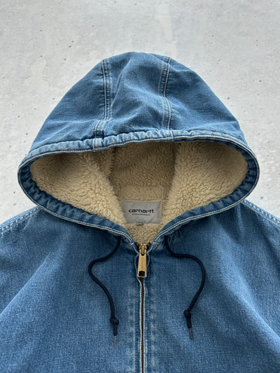 Carhartt WIP Fur Lined Zip Up Active Jacket (XL)