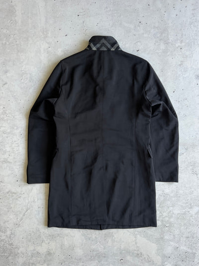 Burberry Nova Check nylon Mac / Trench Coat (L)
