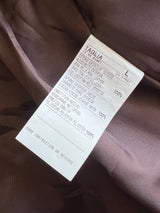 United colours of Benetton Zip Up collared Leather Jacket (M)
