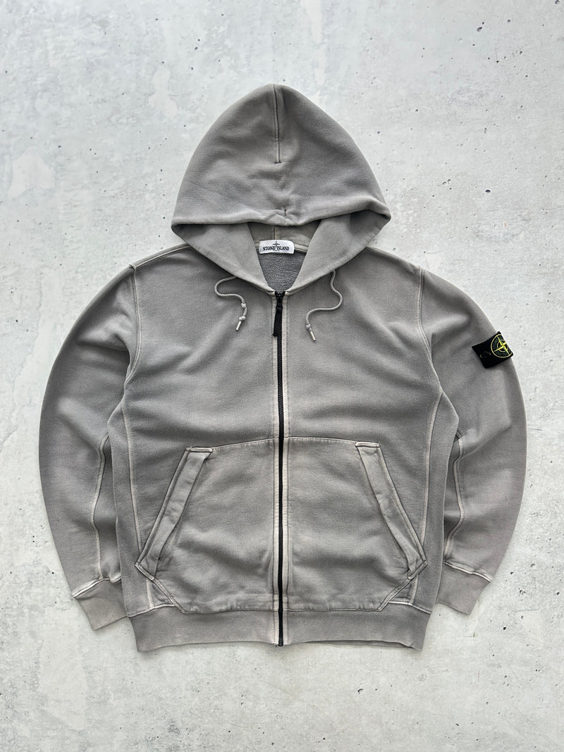 AW/12 Stone Island Heavyweight Zip Up Hoodie (XXL)