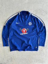 2017/18 Nike Chelsea FC 1/4 Zip Pullover (XL)