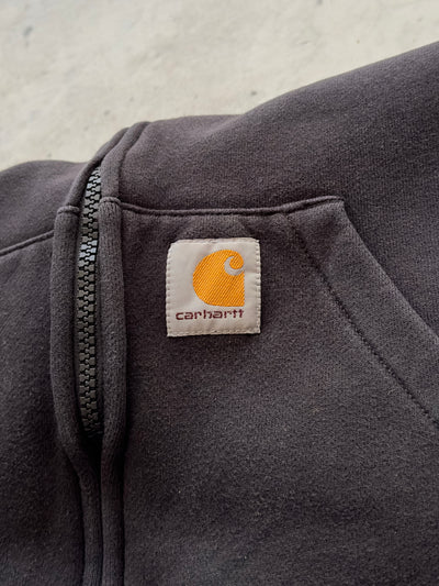 Vintage Carhartt Zip Up Spell Out Hoodie (Age 8-10)