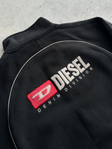 90's Diesel Heavyweight Zip Up Sweatshirt (L)