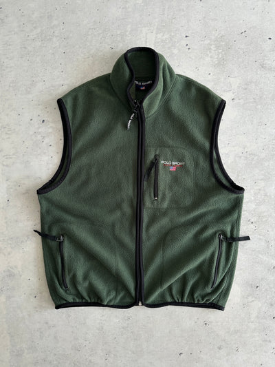 90's Ralph Lauren Polo Sport Fleece Gilet (M)