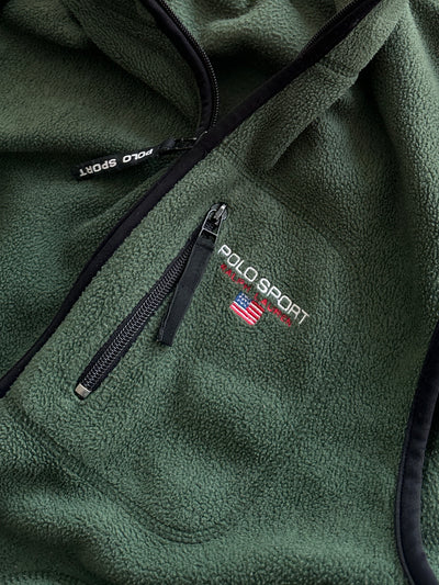 90's Ralph Lauren Polo Sport Fleece Gilet (M)