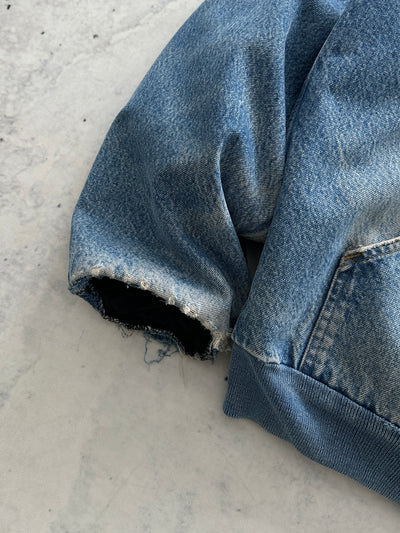 Vintage Carhartt Blanket Lined denim Active Jacket (L)
