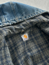 Vintage Carhartt Blanket Lined denim Active Jacket (L)