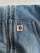 Vintage Carhartt Blanket Lined denim Active Jacket (L)