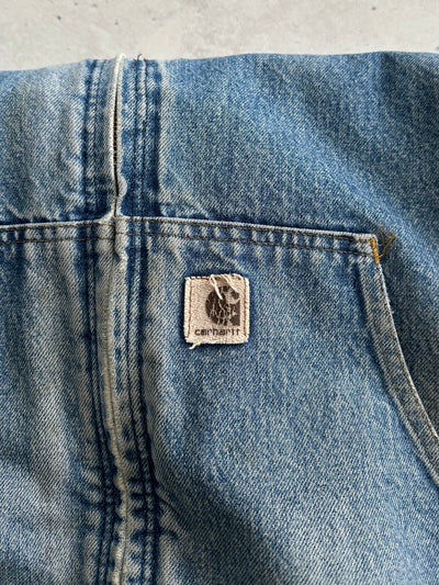 Vintage Carhartt Blanket Lined denim Active Jacket (L)