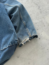 Vintage Carhartt Blanket Lined denim Active Jacket (L)