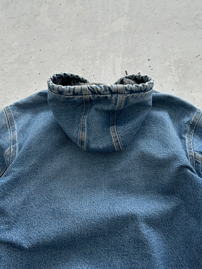 Vintage Carhartt Blanket Lined denim Active Jacket (L)