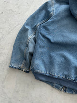 Vintage Carhartt Blanket Lined denim Active Jacket (L)