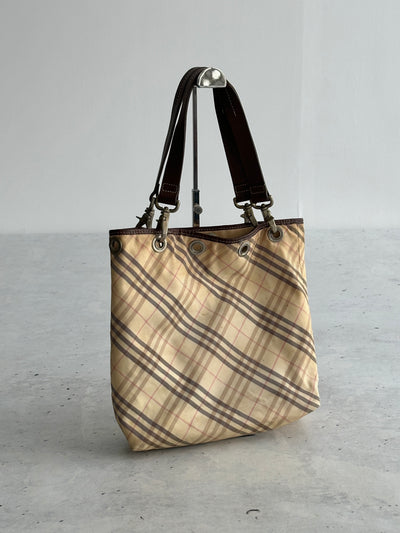 Burberry Blue Label Reversible Nova Check Bag (One Size)