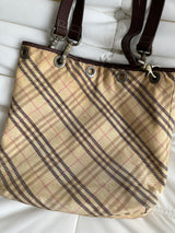 Burberry Blue Label Reversible Nova Check Bag (One Size)