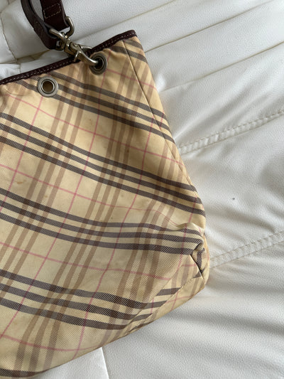 Burberry Blue Label Reversible Nova Check Bag (One Size)