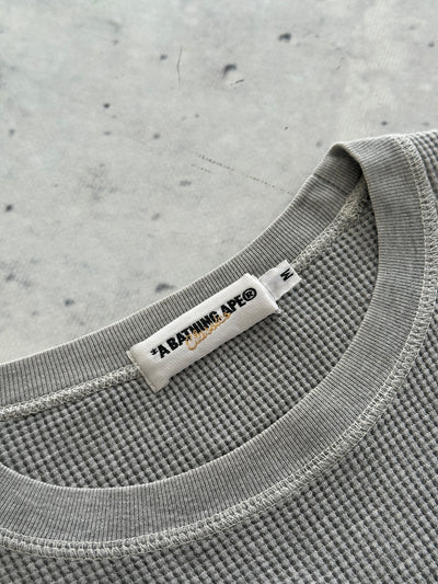 BAPE Heavyweight Waffle T Shirt (S)