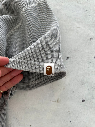 BAPE Heavyweight Waffle T Shirt (S)