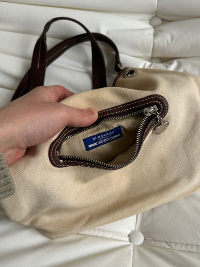 Burberry Blue Label Reversible Nova Check Bag (One Size)