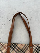 00's Burberry Nova Check Shoulder Bag (One Size)