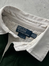 Ralph Lauren Embroidered heavy Logo rugby Polo Shirt (XL)