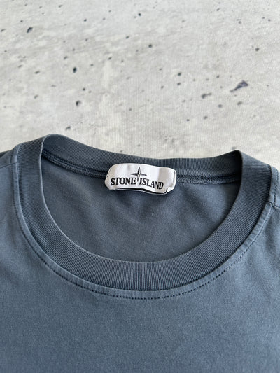 AW/16 Stone Island Patch Logo Long Sleeve T Shirt (M)