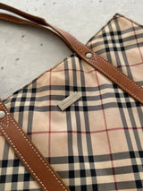 00's Burberry Nova Check Shoulder Bag (One Size)