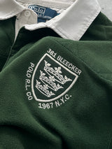Ralph Lauren Embroidered heavy Logo rugby Polo Shirt (XL)