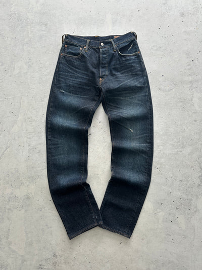 Evisu 13oz Dokuchin Japanese selvage Denim Jeans (W30 x L34)