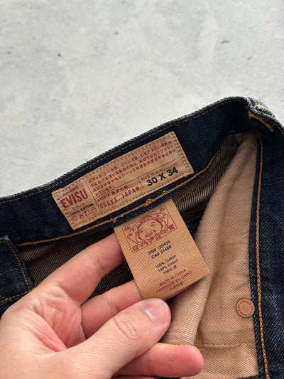 Evisu 13oz Dokuchin Japanese selvage Denim Jeans (W30 x L34)