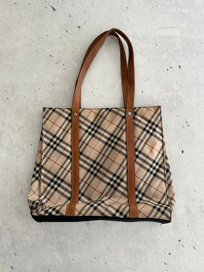 00's Burberry Nova Check Shoulder Bag (One Size)