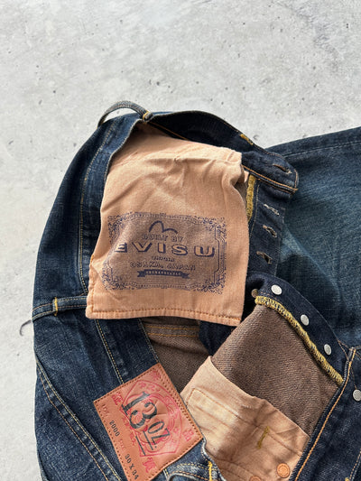 Evisu 13oz Dokuchin Japanese selvage Denim Jeans (W30 x L34)