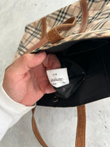 00's Burberry Nova Check Shoulder Bag (One Size)