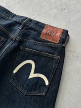 Evisu 13oz Dokuchin Japanese selvage Denim Jeans (W30 x L34)