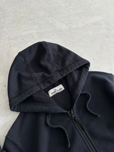 AW/21 Stone Island Heavyweight Zip Up Hoodie (S)