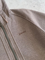 Schott NYC Fleece Lined scuba Zip Up Hoodie (S)