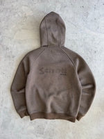 Schott NYC Fleece Lined scuba Zip Up Hoodie (S)