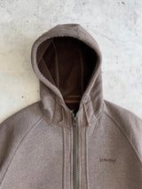 Schott NYC Fleece Lined scuba Zip Up Hoodie (S)