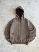 Schott NYC Fleece Lined scuba Zip Up Hoodie (S)