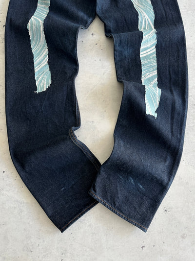 Evisu Selvedge Diacock denim Jeans (W30 x L32)