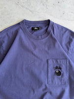 Stussy 8 Ball Embroidered Logo heavyweight T Shirt (L)