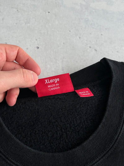 AW/20 Supreme Side Logo Heavyweight Crewneck Sweatshirt (XL)