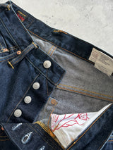 Evisu Selvedge Diacock denim Jeans (W30 x L32)