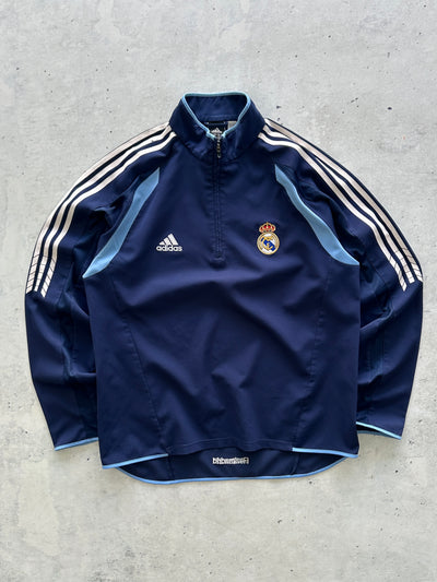 2005/06 Adidas Real Madrid 1/4 Zip Drill Top (L)