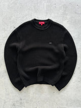 Supreme Loose Knit Small Box Crewneck Jumper (S)