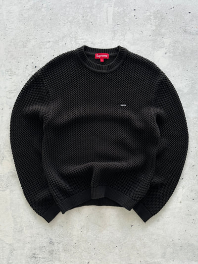 Supreme Loose Knit Small Box Crewneck Jumper (S)