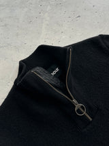 Barbour Milburn Chunky Wool Knit 1/4 Zip Jumper (M)