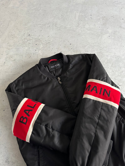 Balmain Nylon Zip Up Padded Jacket (M/L)