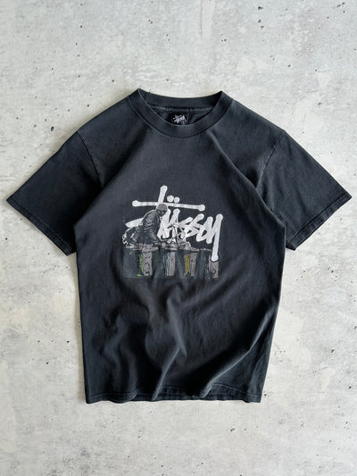 Vintage Stussy Graphic T Shirt (S)